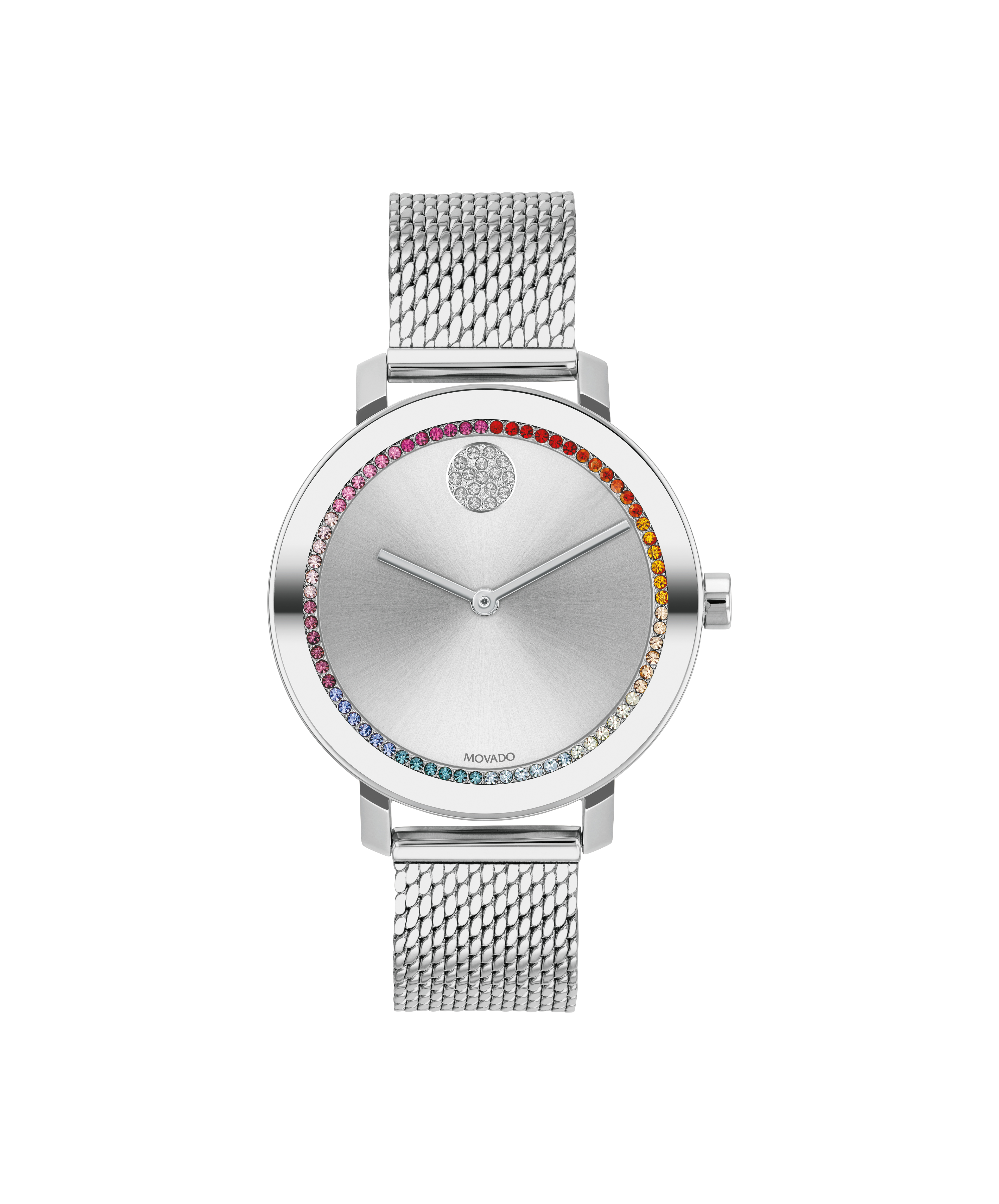 Movado Luno Diamond Bezel Watch