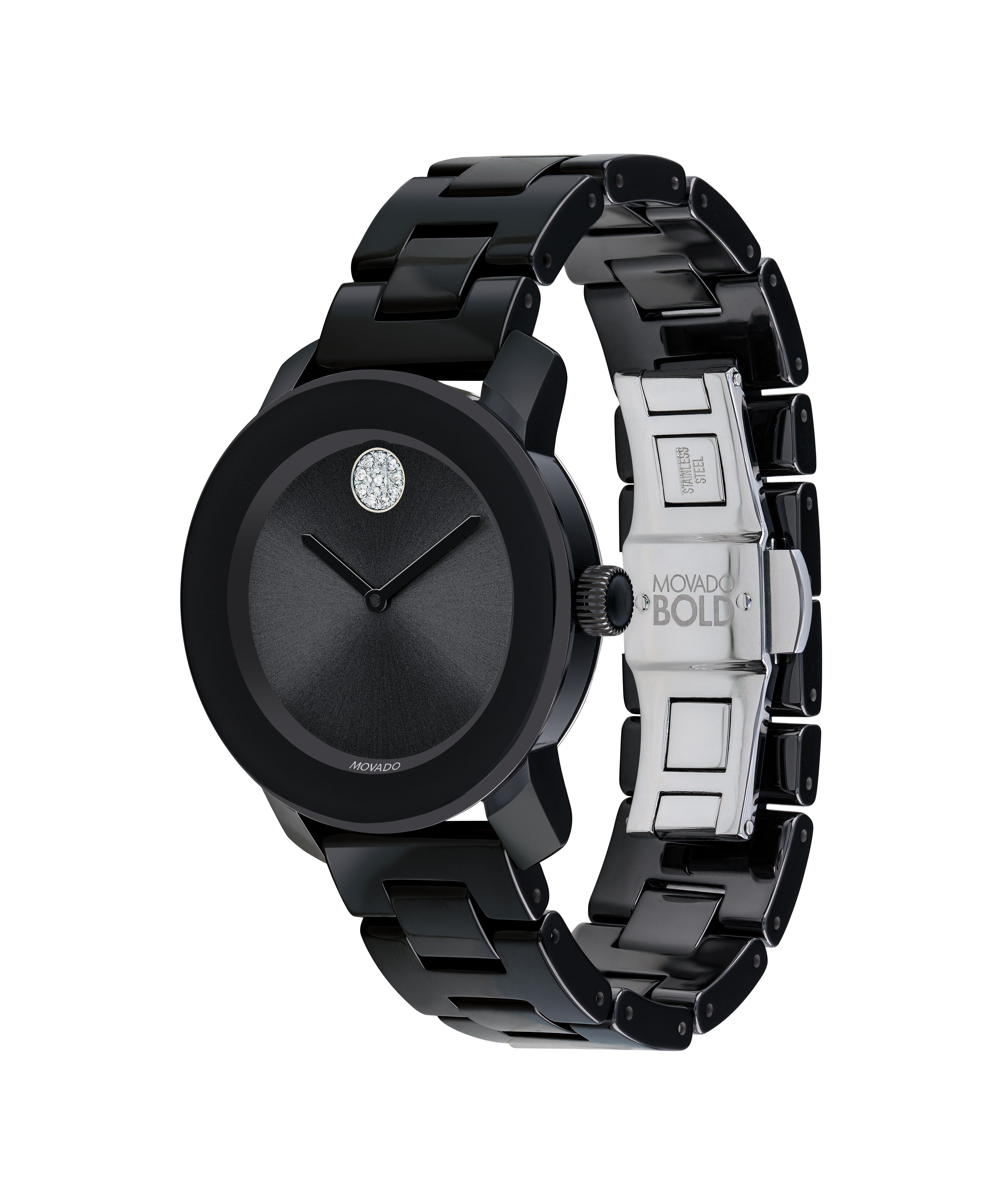 Movado Bold Quartz Movement Black Dial Men's Watch 3600512