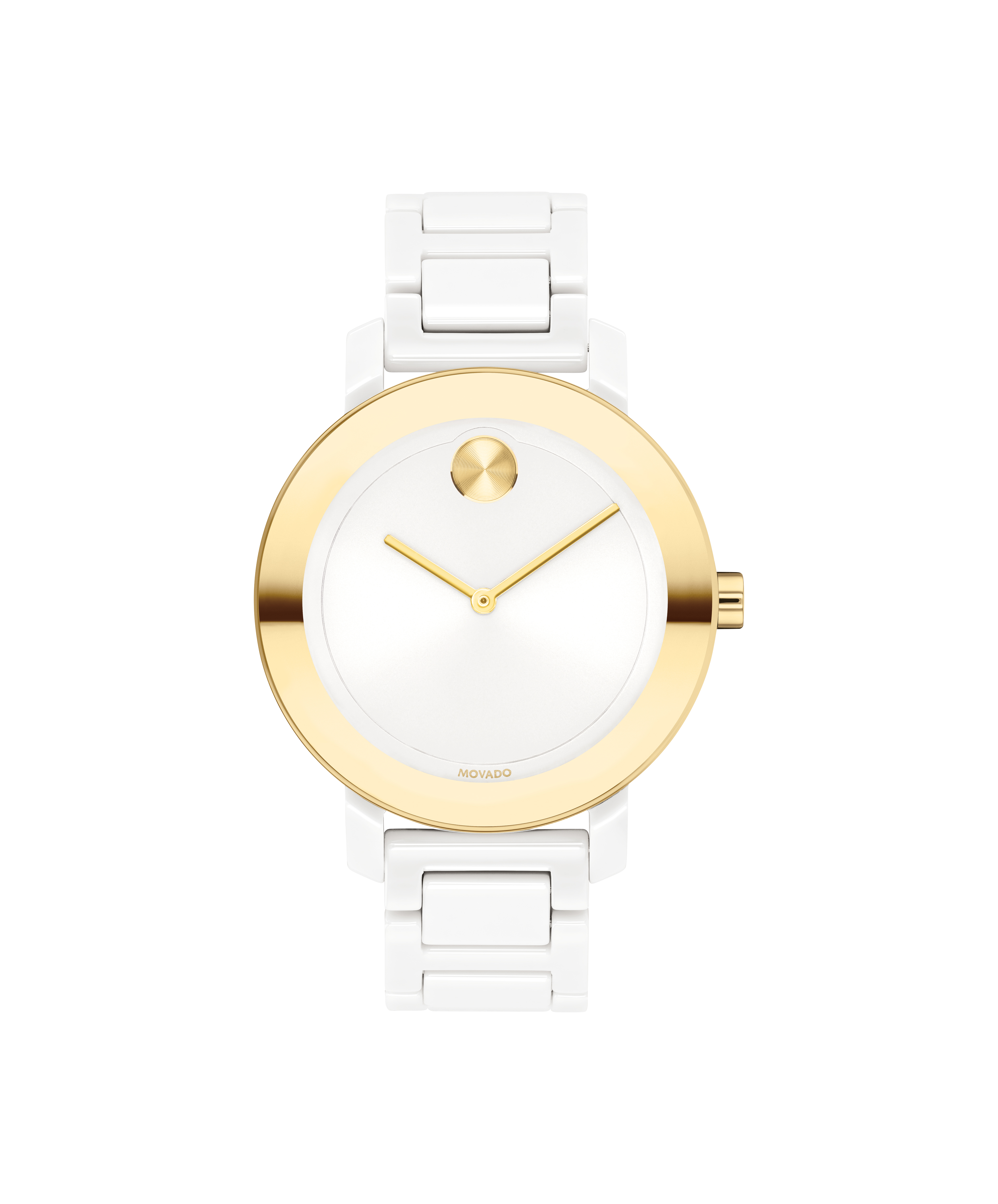 Movado Women's Watch 25mm Steel Gold Plated Museum Watch Rar