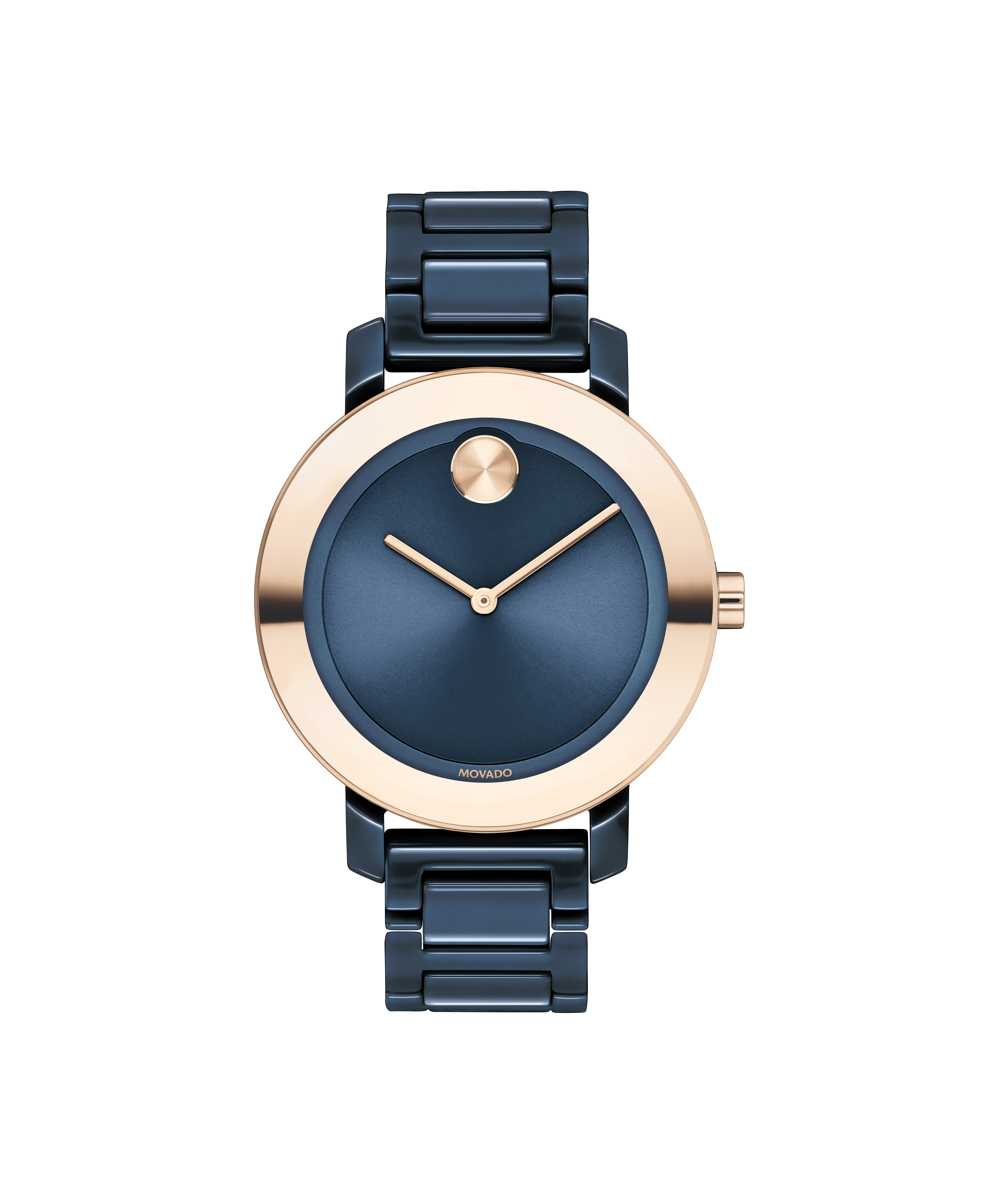 Movado Men's BOLD Date 42mm Blue Watch 3600459Movado 1881 chronograph gold